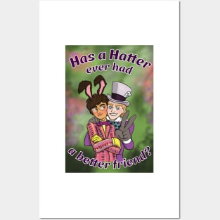 Has a Hatter ever had a better friend? Posters and Art